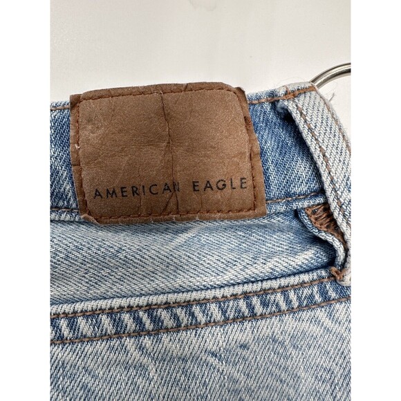 18R AE 90s Wide Leg Jeans - Extra Light Wash - High Waisted - Picture 3 of 13